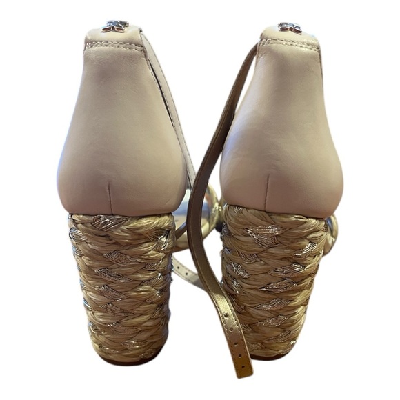 SAM EDELMAN Women's Tan Woven Sandals - Picture 3 of 5